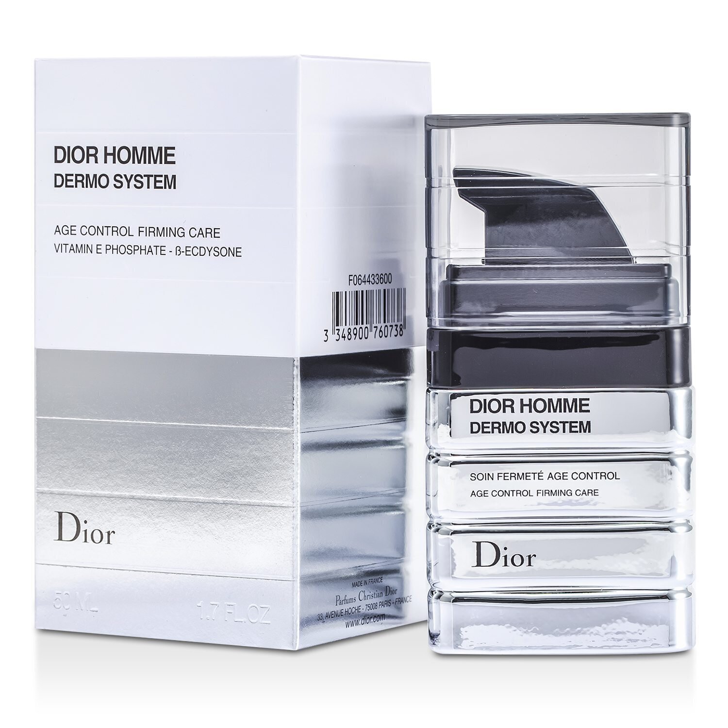 【中古品】Dior Homme Dermo System 美容液 乳液 : Christian Dior Dior Homme Dermo System 年齡控制緊緻