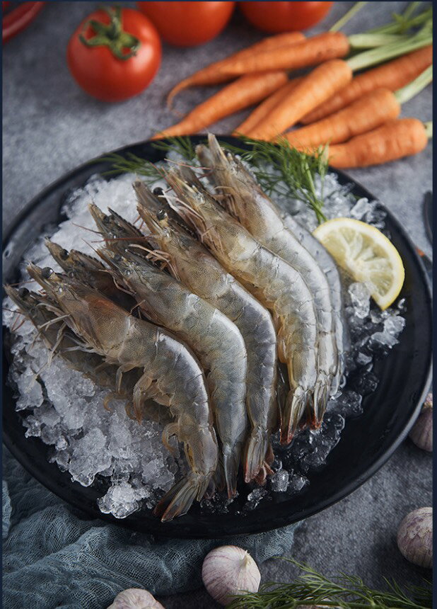 現貨 活凍白蝦 30 40 泰國 白蝦 鮮凍大白蝦 白蝦 蝦子