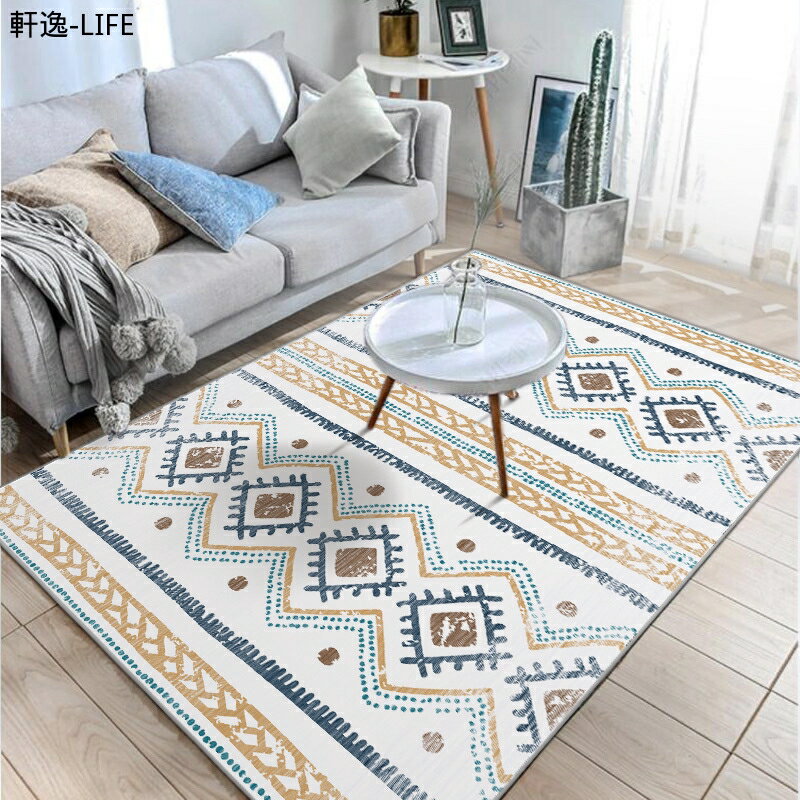 ⚡️⚡️ ins北歐 地毯 地墊 珊瑚絨地毯 客廳 現代簡約 臥室 沙發 床邊 地墊/摩洛哥風滿鋪家用定製