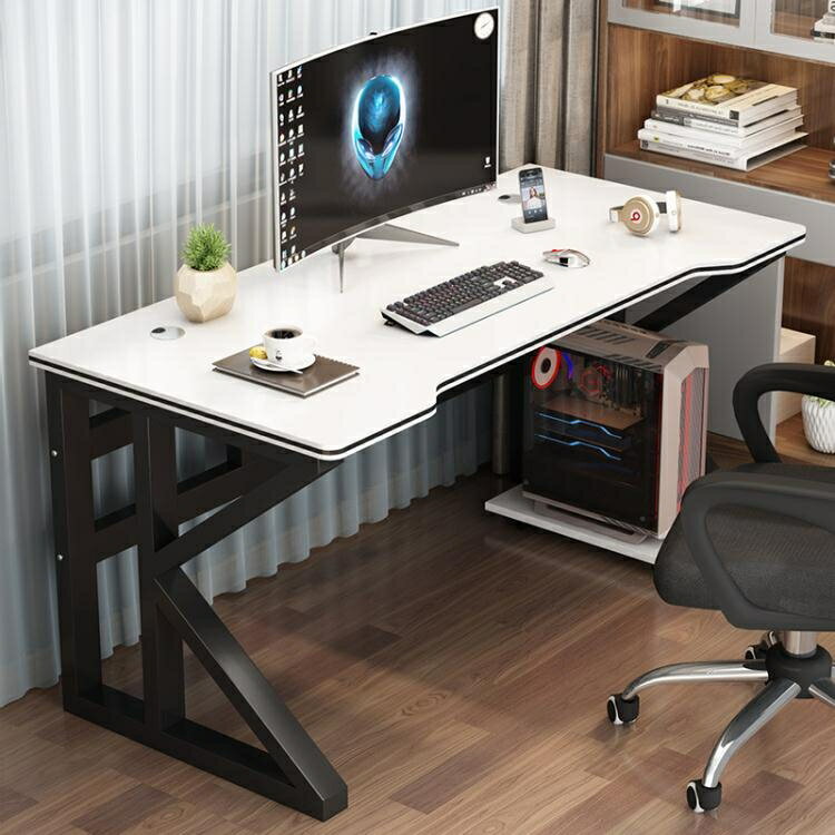 電腦桌台式小桌子簡易電競桌臥室家用學生寫字書桌現代簡約辦公桌