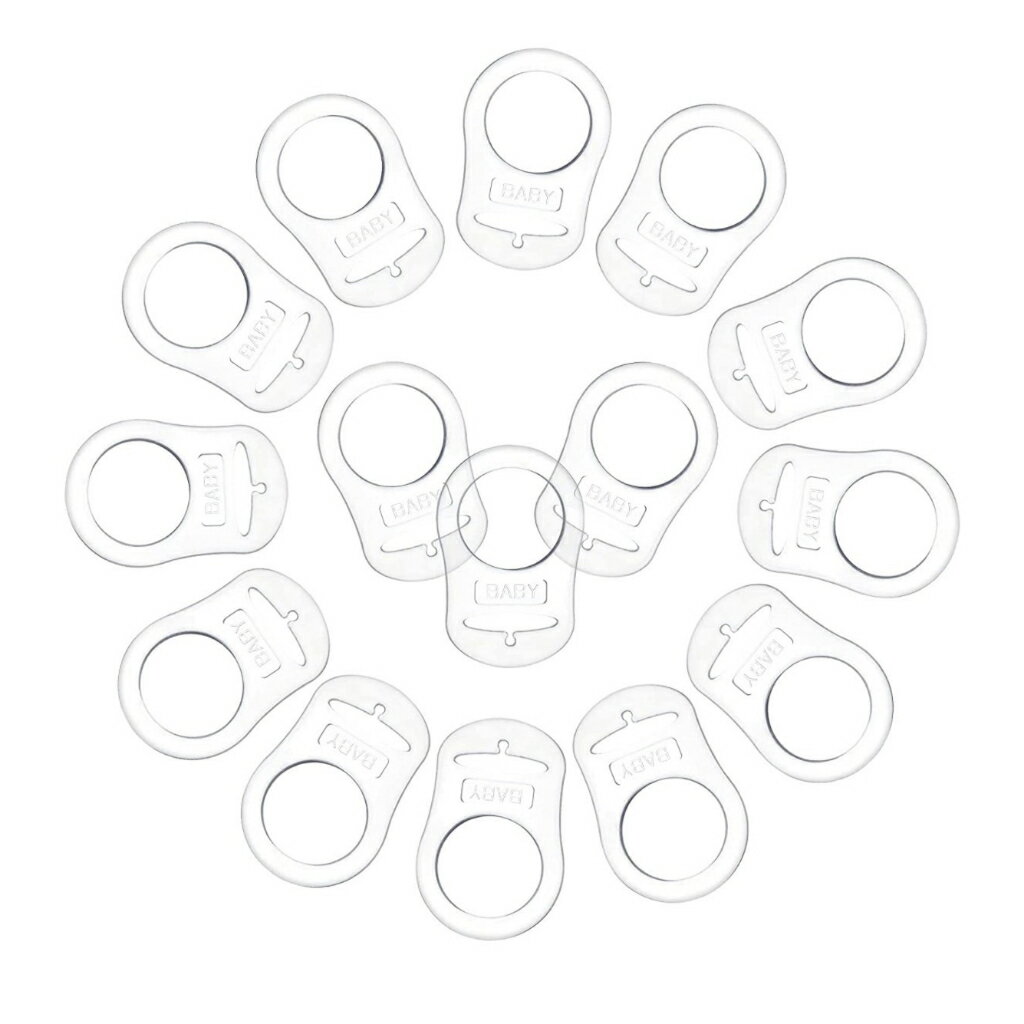 《未滿99元不出貨》奶嘴矽膠套環2入組/掛環/香草BIBS奶嘴/奶嘴玩偶可用 2