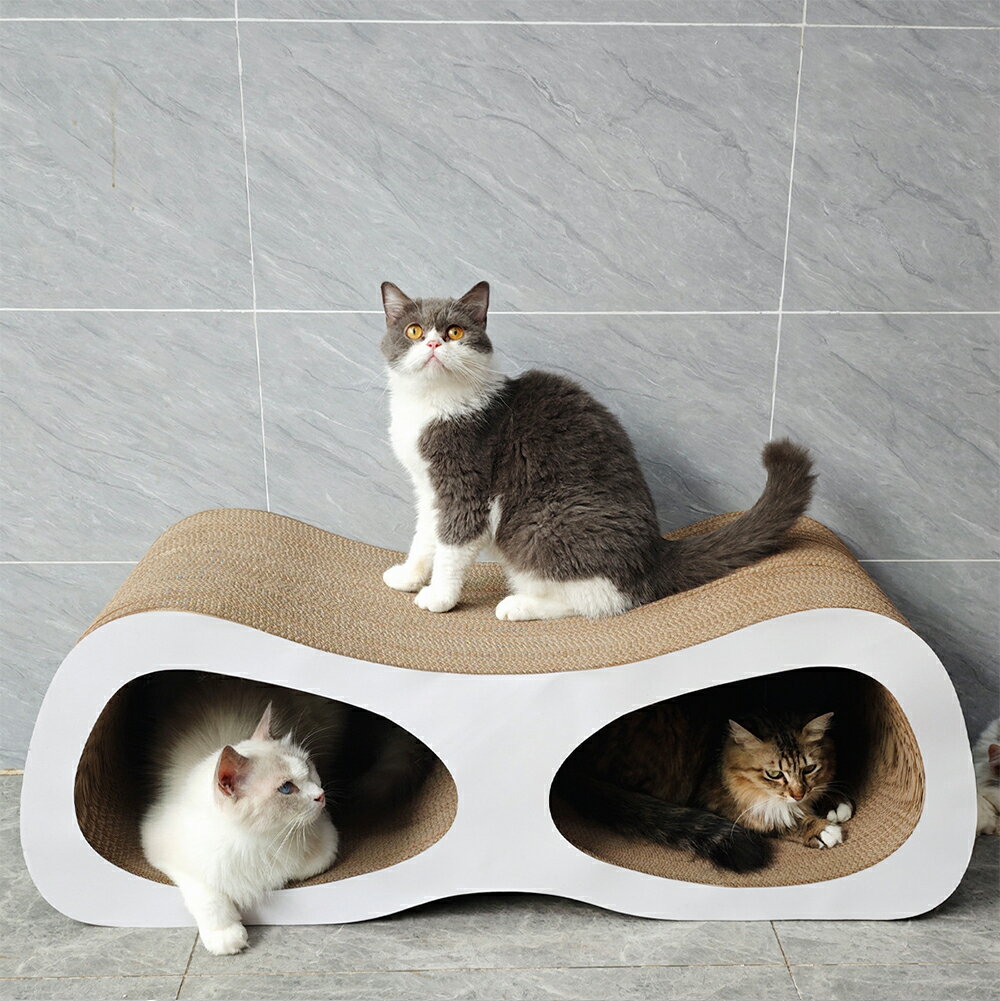 【台灣現貨】高端出口日韓貓抓板 貓肥無憂 加長加大98cm貓抓板 貓窩睡窩 耐抓耐磨磨爪板貓抓柱 1