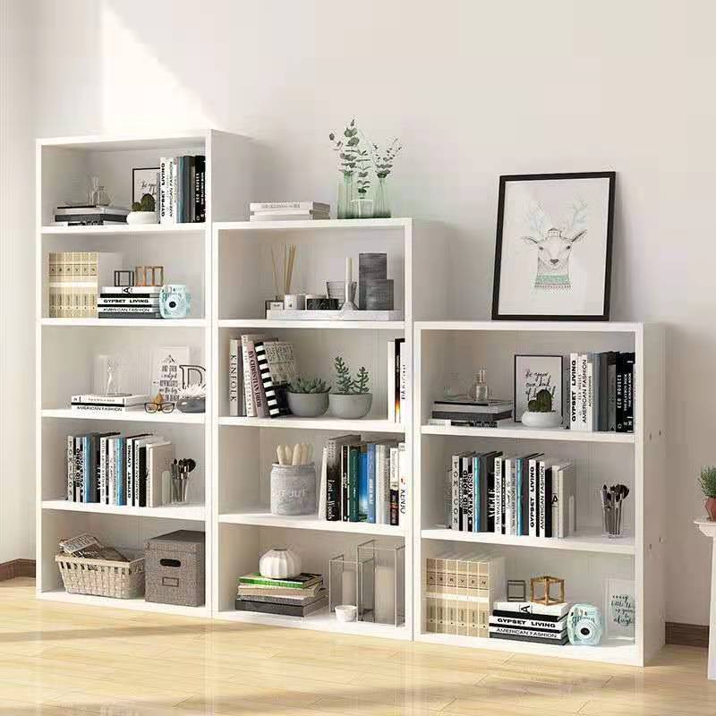 書架簡易落地多層經濟型客廳置物架家用學生臥室桌面收納小書柜子