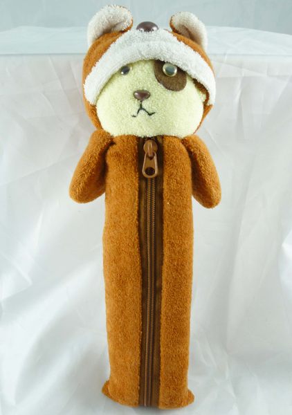 【震撼精品百貨】日本泰迪熊 造型鉛筆袋 狗熊 震撼日式精品百貨