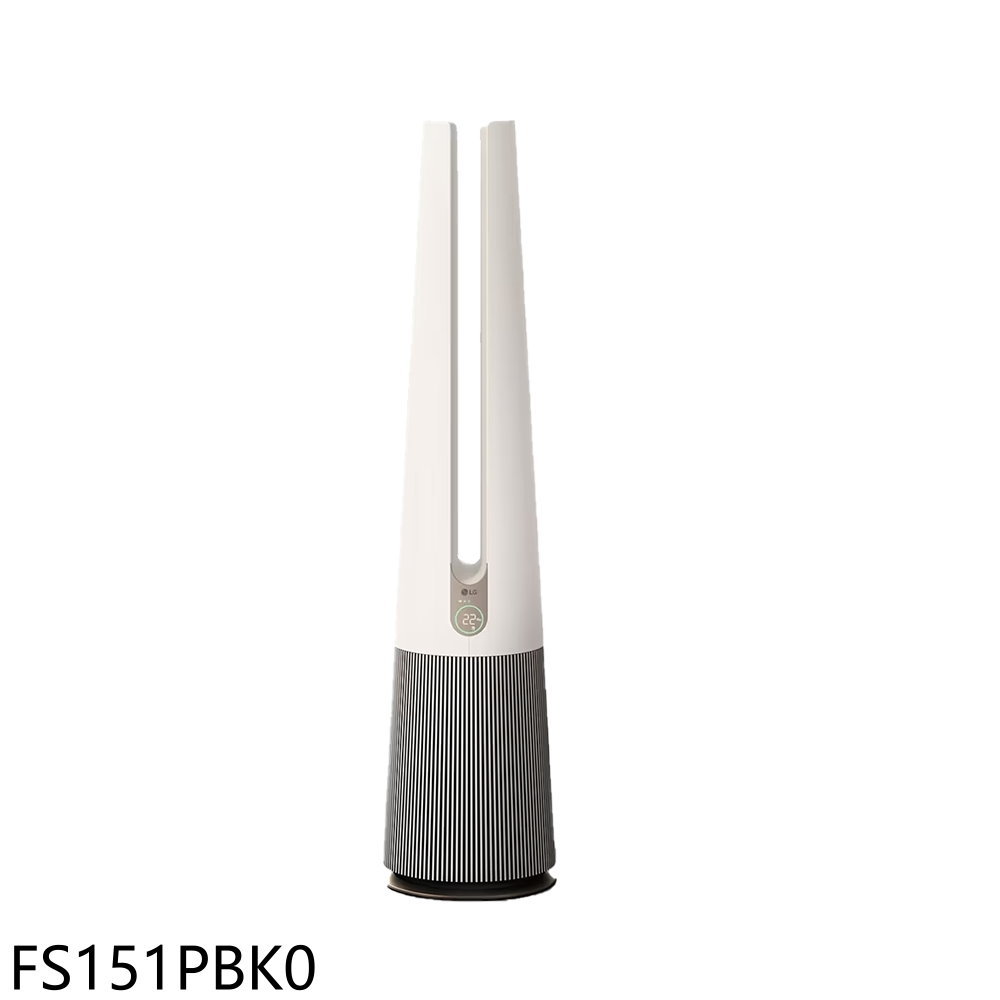 全館領券再折★LG樂金【FS151PBK0】AeroTower Hit風革機象牙白空氣清淨機