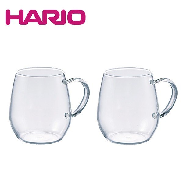 【領券滿額折100】 日本【HARIO】耐熱玻璃雙杯組 RDM-1824