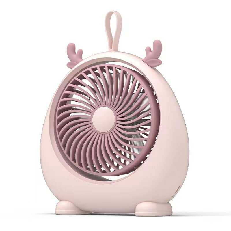 可愛貓耳手持小風扇USB充電學生宿舍便攜式隨身小型靜音辦公室落地桌面上迷你戶外床上高顏值生日小禮物風扇 4