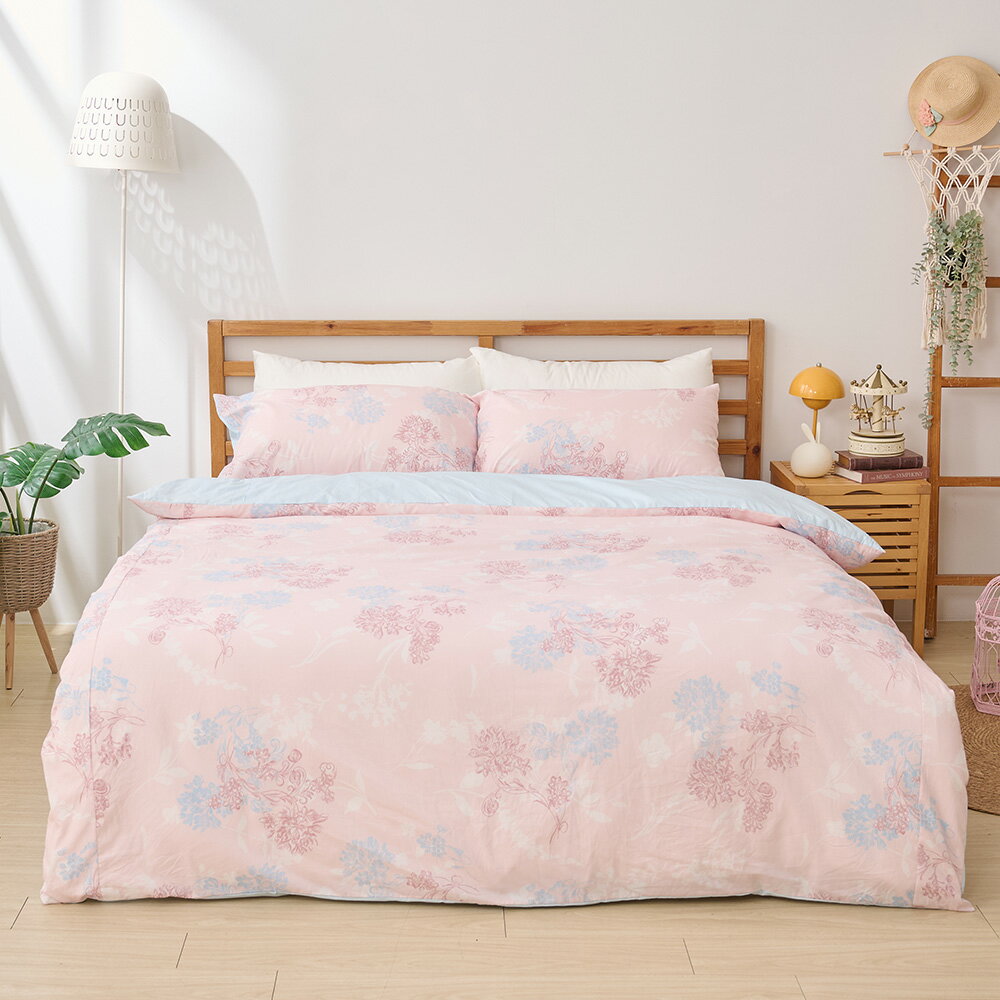 戀家小舖 100%精梳棉 床包 / 雙人【奇幻不思議-夢遊愛麗絲】含兩件枕套 40支精梳棉 奇妙童話時光 台灣製