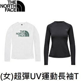 [ THE NORTH FACE ] 女 超彈UV運動長袖T恤 / NF0A7QHZ