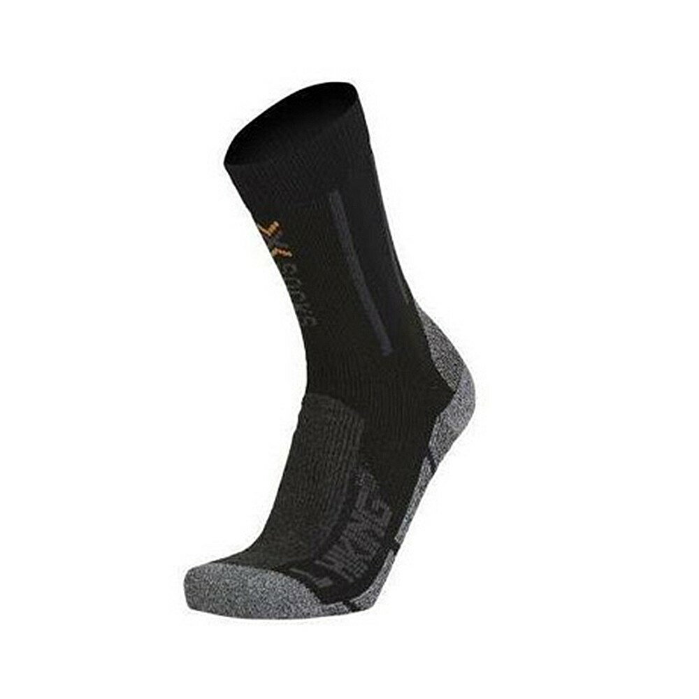 義大利[X-SOCKS] 登山健行襪(黑)《長毛象休閒旅遊名店》