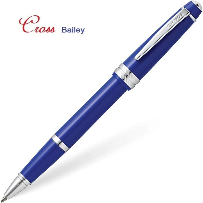 CROSS 高仕 BAILEY LIGHT 貝禮輕盈系列 鋼珠筆（藍桿）