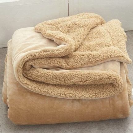 毛毯加厚保暖單人學生宿舍冬季法蘭珊瑚絨床單單件1.2米1.5m被子