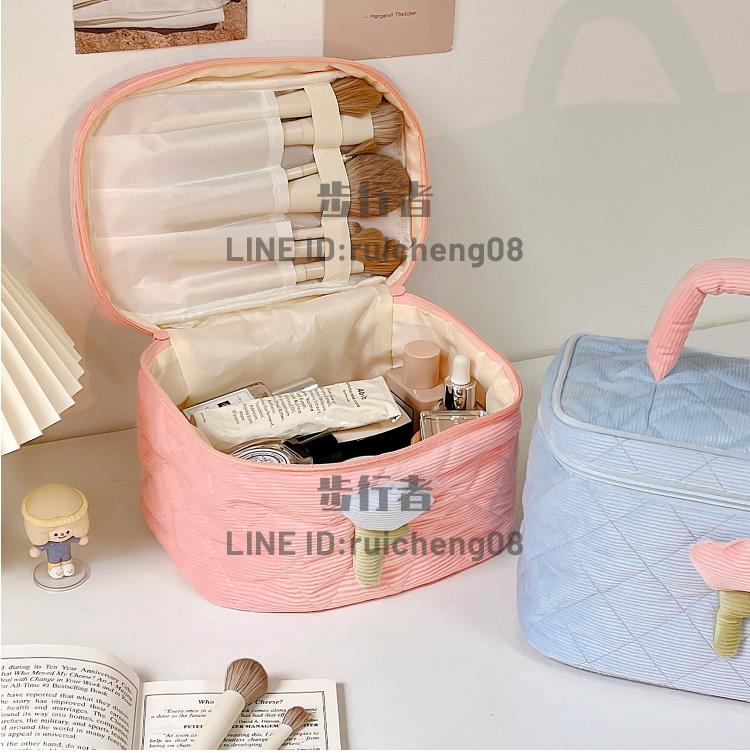 化妝包大容量便攜旅行化妝品洗漱包護膚品收納包手提【步行者戶外生活館】