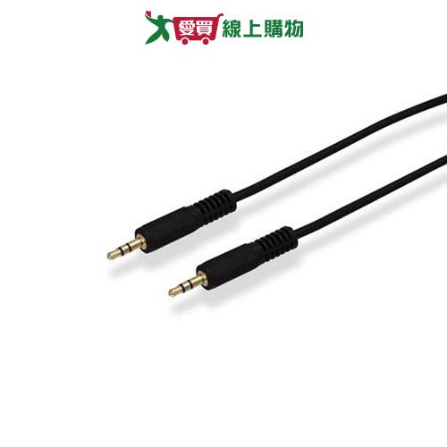 HP 3.5mm公對公音源線HP027GBBLK3TW-黑(3米)【愛買】