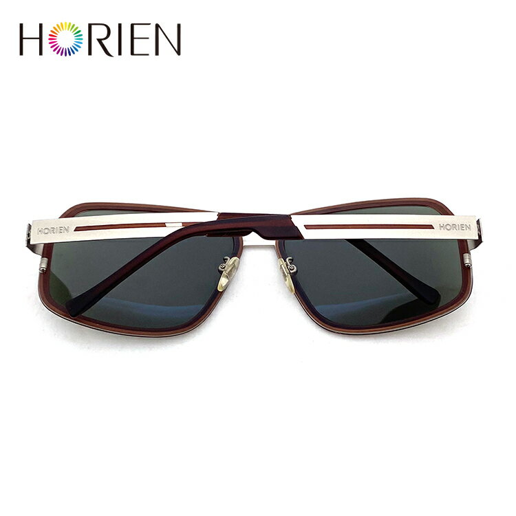 HORIEN海儷恩 沉穩輕彈時尚薄鋼飛行員偏光太陽眼鏡 抗UV400 (HN 21001 J07) 6