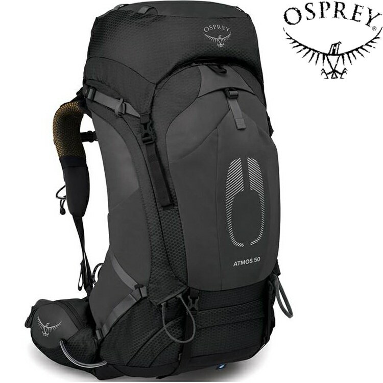 Osprey Atmos AG 50 男款 登山背包 50升 (NEW) 黑 Black