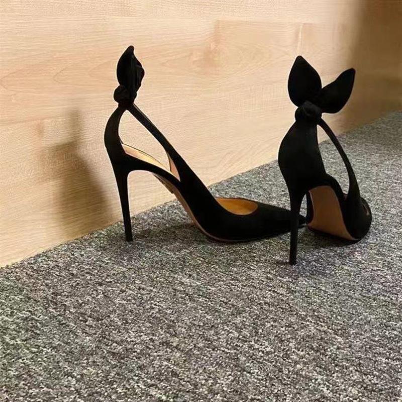 【無印尤品】尖頭高跟鞋/快速出貨/夜場不累跟床上涼鞋炮上高女單鞋鞋高跟鞋性感綁帶高跟鞋碼腳尖頭YY316公司貨
