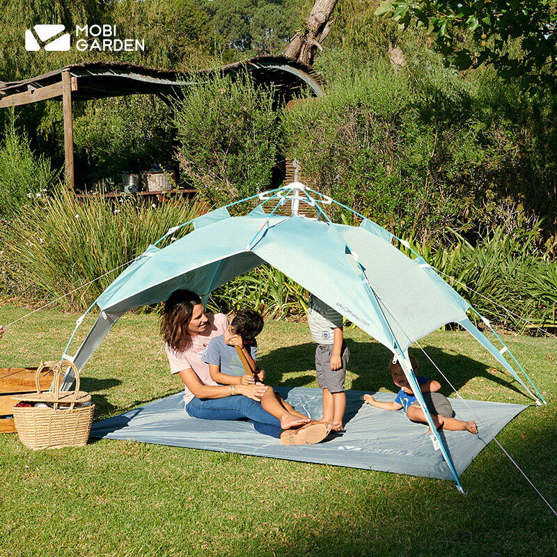 牧高笛戶外 露營公園野餐草坪沙灘地墊防潮墊 自動帳篷專用地席
