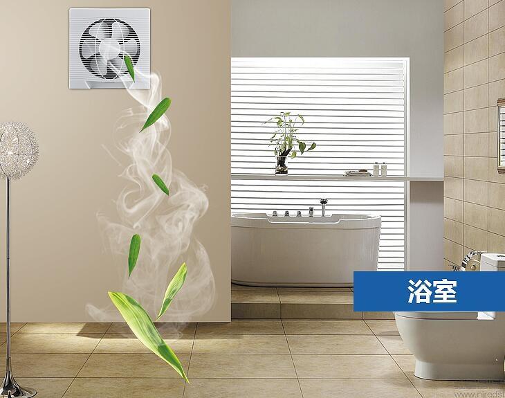 竹野換氣扇10寸廚房窗式排風扇排油煙 家用衛生間強力牆壁抽風機
