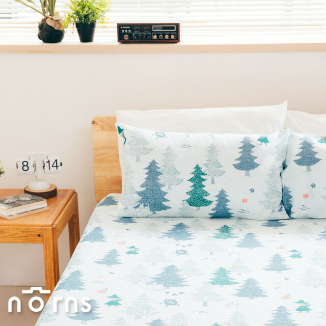 Moomin 森林100%天絲™床包枕套組任選 - Norns 嚕嚕米 正版授權 天絲 吸濕排汗 寢具 床包