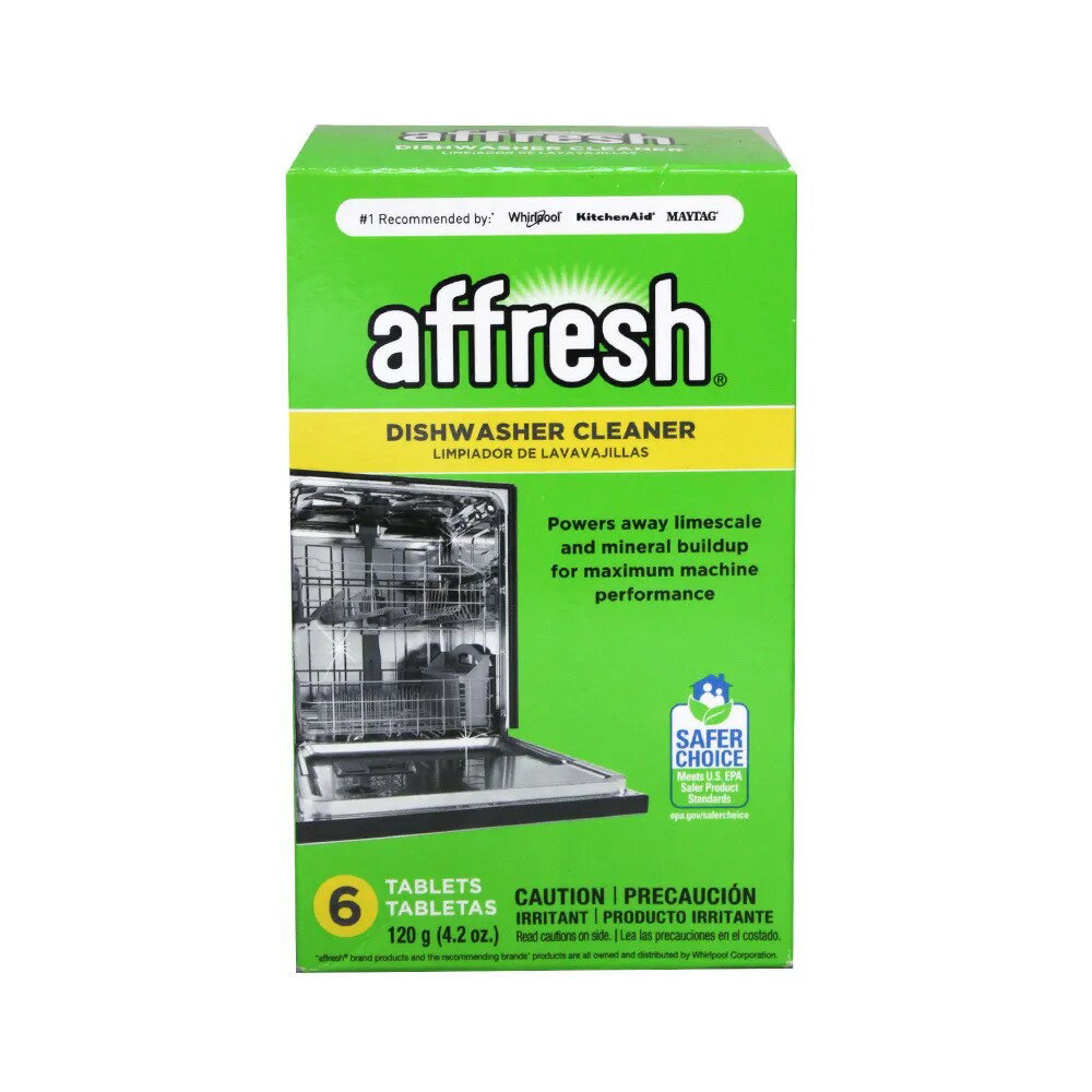 affresh 洗碗機清潔碇(一盒六入) #28325【299免運領券再享折扣】