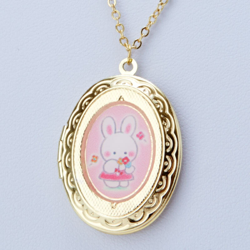 【震撼精品百貨】櫻桃兔 Cheery Chums 三麗鷗懷舊項鍊-櫻桃兔#45769 震撼日式精品百貨