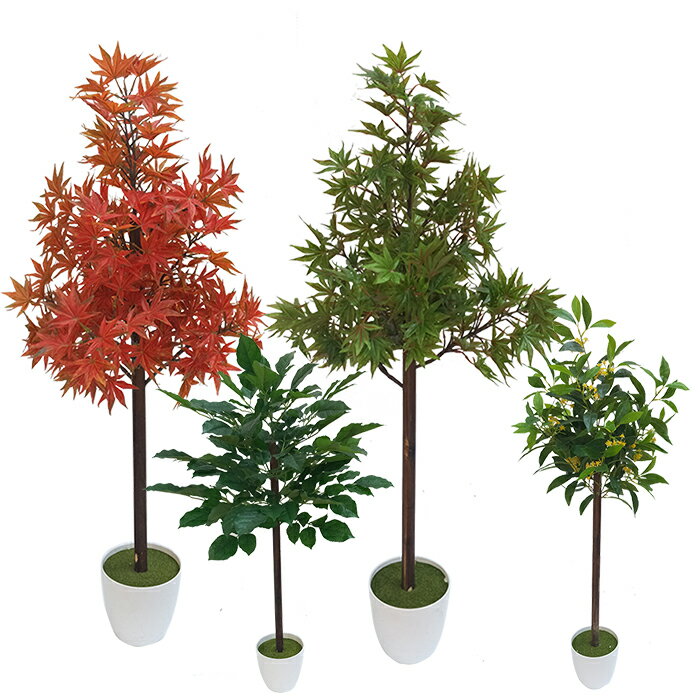 塑膠模擬綠色植物假雞爪槭紅楓樹枝葉子三角梅花裝飾落地盆栽