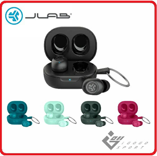 JLab JBuds Mini 真無線藍牙耳機 午夜黑/孔雀綠/薄荷綠/櫻桃粉 四色