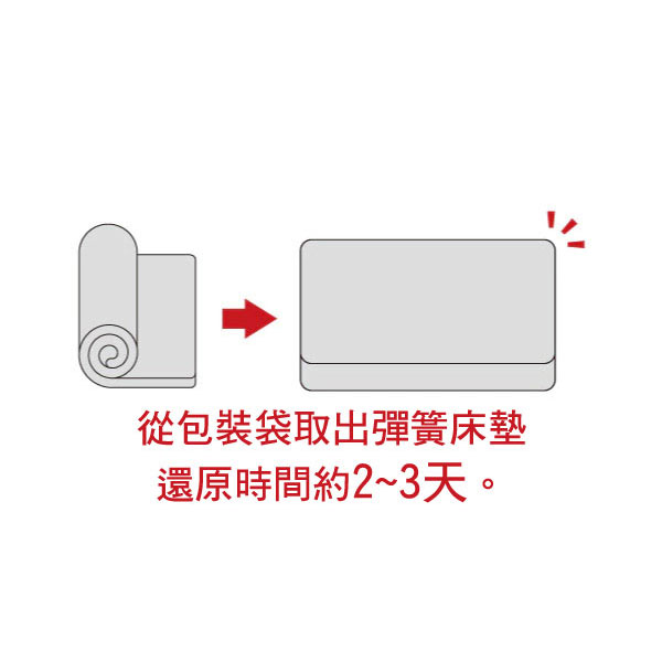 ◆【新竹物流配送】獨立筒彈簧床墊 系統床用-薄型 單人 NITORI宜得利家居 9
