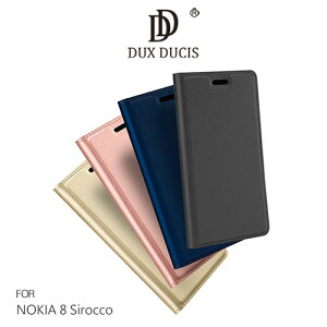 DUX DUCIS NOKIA 8 Sirocco SKIN Pro 皮套 可立 插卡 側翻皮套 保護套 手機套