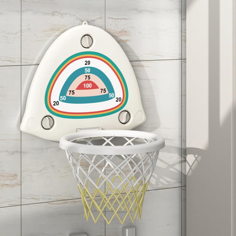 籃球框 可折疊免打孔籃吸盤球框兒童投籃板幼兒家用籃筐玩具室內籃球架
