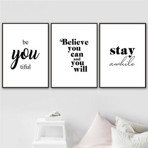 Live Love Laugh Inspiring Quotes Wall Art Canvas Painting Bl