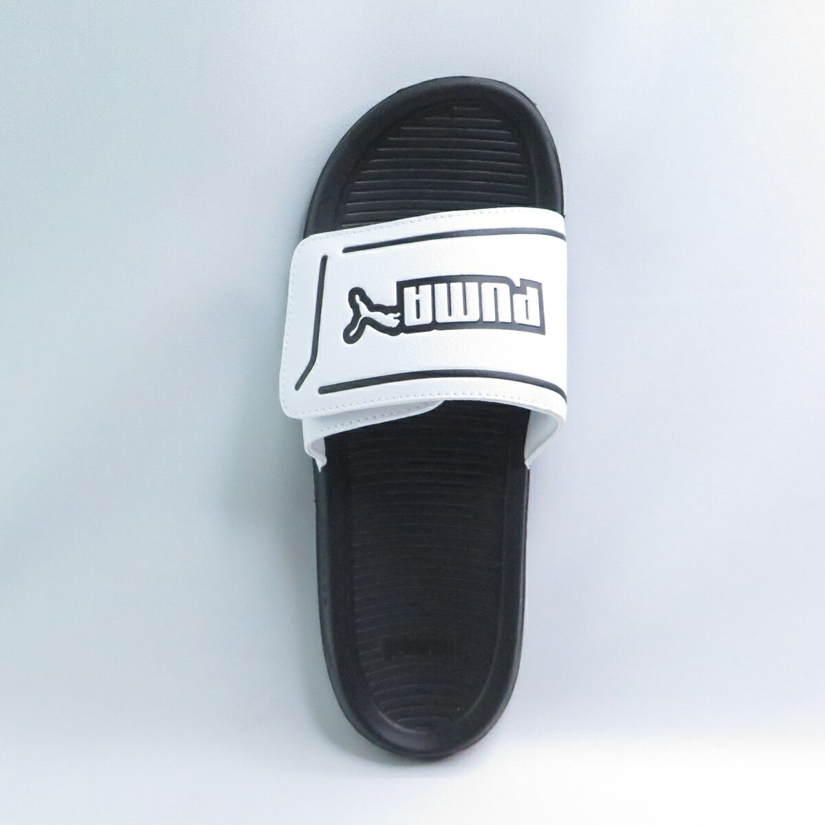 PUMA 40033802 Royalcat Comfort 2 男款 拖鞋 海綿內襯 白黑【iSport愛運動】