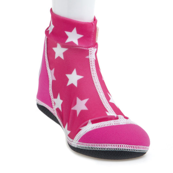 荷蘭 Duukies 兒童戶外襪鞋/沙灘鞋/摺疊沙灘鞋-粉紅星(22-31cm)