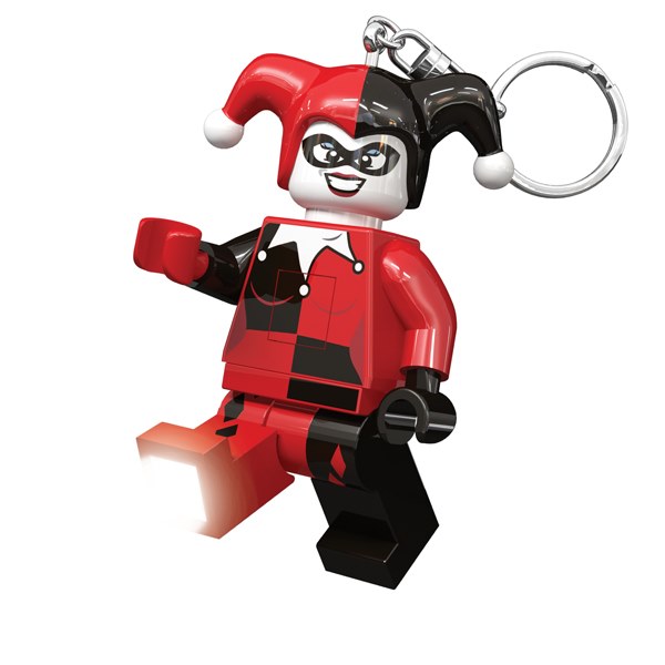 【 樂高LEGO 】LED 鑰匙圈 - DC 超級英雄 - 小丑女 (卡通版)
