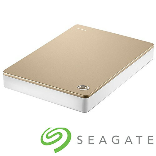 Seagate Backup Plus 4TB 2.5吋外接硬碟 - 金【愛買】