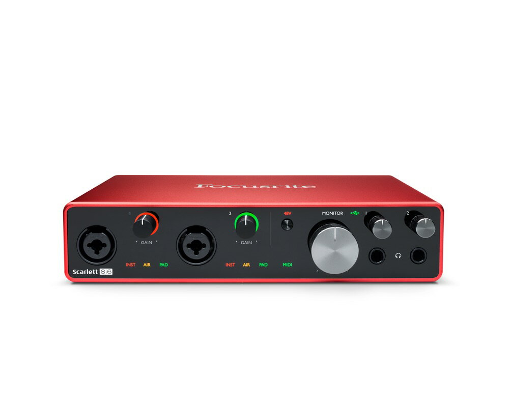 【非凡樂器】Focusrite Scarlett 第3代 8i6 錄音介面/公司貨保固