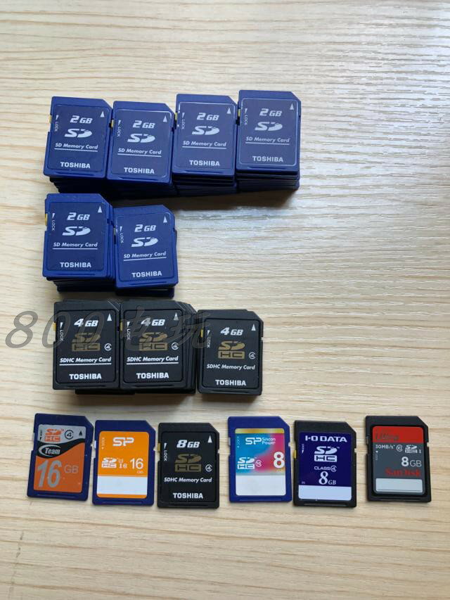 二手 SD 2GB 4GB SD卡相機卡SD存儲卡SD內存卡