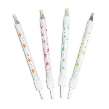 法國ScrapCooking星星小蠟燭 12入