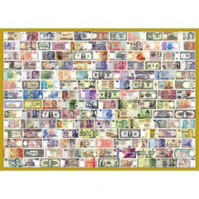 P2 - 01-002 收集世界 世界紙鈔 1000片拼圖