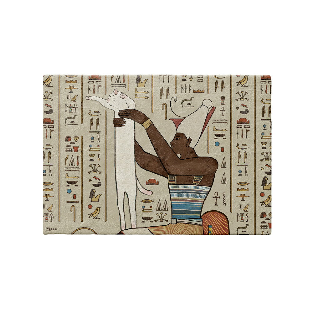 《埃及 Longcat》迷因地毯【直送日本】