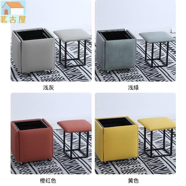 魔方椅 沙發凳 省空間客廳 組合凳子北歐多功能魔方沙發凳五合一矮凳子家用方形換鞋凳網紅客廳茶幾凳 3 魔方椅 沙發凳 省空間客廳 組合凳子北歐多功能魔方沙發凳五合一矮凳子家用方形換鞋凳網紅客廳茶幾凳 3