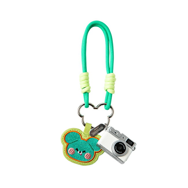 【Wasabi bear 芥末熊】Bear你閃到迷你復古相機(白)