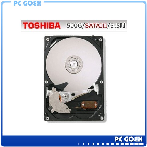 <br/><br/>  東芝 TOSHIBA 500GB 3.5吋 SATA3電腦硬碟(DT01ACA050)/7200轉/32M☆pcgoex 軒揚☆<br/><br/>