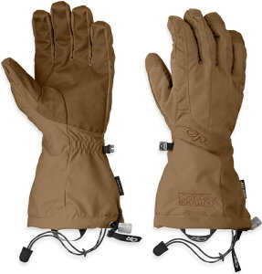 Outdoor Research 雙層保暖手套 Gore-Tex防水滑雪手套 Arete 男款 OR271615 0014棕色