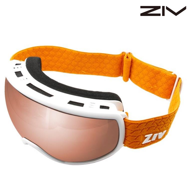 ZIV VIRTUE 女款 雪鏡/滑雪風鏡 霧白框電白水銀 S3 G006028
