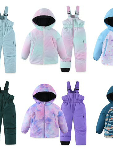 兒童滑雪服套裝冬季戶外防水加厚保暖防風衣褲雪鄉裝備