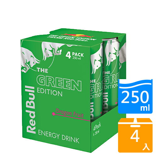 紅牛火龍果風味能量飲料250MLx4入【愛買】