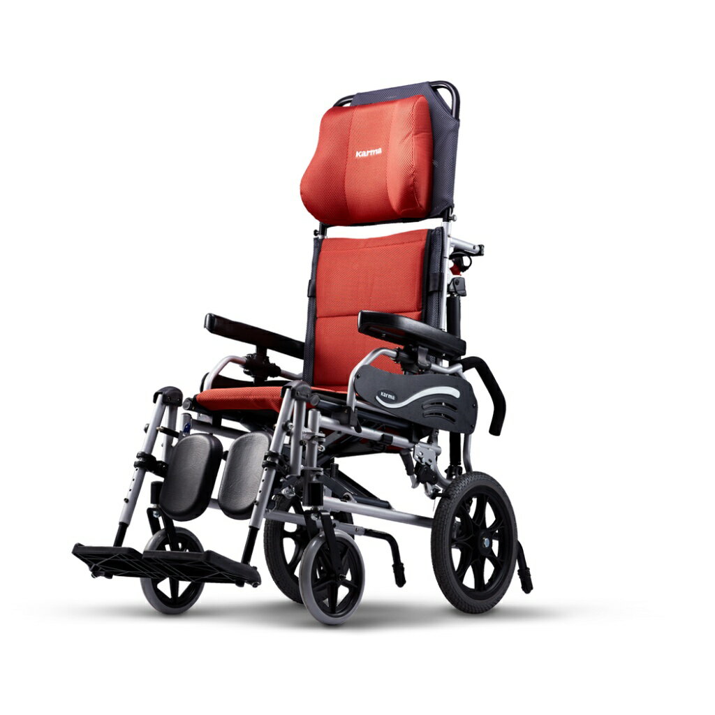 Karma康揚手動輪椅KM-5001/水平椅501/躺式輪椅/B款A+B功能/申請輔具補助【泰吉醫療器材】【免運】