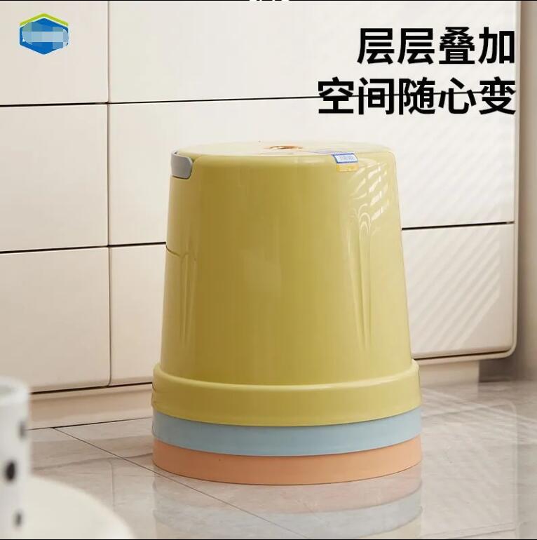 小圓凳可手提加大超厚家用成人結實耐用小凳子矮凳塑膠凳板凳【繁星小鎮】P